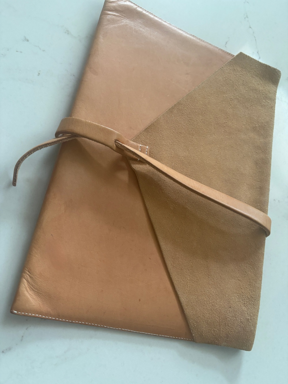 Held in Common Leather Envelope Case